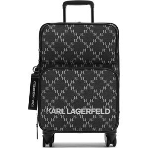 Kabinový kufr KARL LAGERFELD K/Monogram Jkrd 2.0 Trolley 236W3024 Grey A250