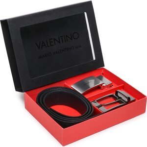 Pánský pásek Valentino Release VPA6GK01 Černá
