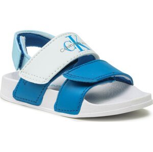 Sandály Calvin Klein Jeans Velcro Sandal V1B2-80627-1172 M Royal/White X041