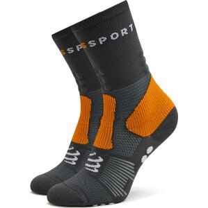 Klasické ponožky Unisex Compressport Hiking SCRU2011011 Magnet/Autumn Glory