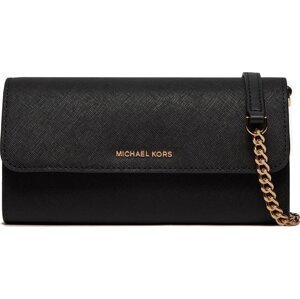 Kabelka MICHAEL Michael Kors Jet Set 32S4GJ6C9L Černá
