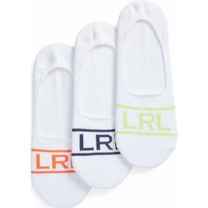 Sada 3 párů dámských vysokých ponožek Lauren Ralph Lauren Liner 3 Pack 454903930001 Barevná