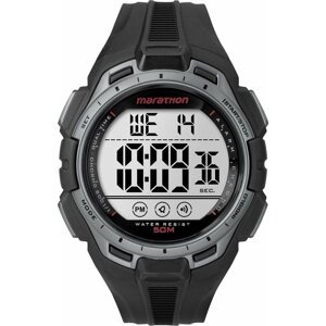 Hodinky Timex Marathon TW5K94600 Black/Black