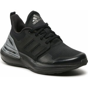 Boty adidas Rapidasport Bounce Sport Running Lace Shoes HP6125 Core Black/Core Black/Iron Metallic