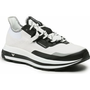 Sneakersy EA7 Emporio Armani X8X145 XK336 D611 White/Black