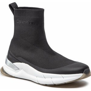 Sneakersy Calvin Klein Sock Boot - Knit HW0HW01177 Ck Black BAX