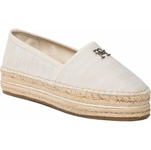 Espadrilky Tommy Hilfiger Th Woven Espadrille FW0FW07343 Sugarcane AA8