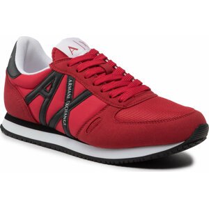 Sneakersy Armani Exchange XUX017 XCC68 K667 Red/Black