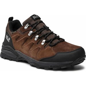 Trekingová obuv Jack Wolfskin Refugio Texapore Low M 4049851 Brown/Phantom