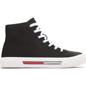 Sneakersy Tommy Jeans Mc EN0EN02087 Black 0GJ