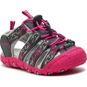 Sandály CMP Kids Sahiph Hiking Sandal 30Q9524 Grey-Fuxia 67UR