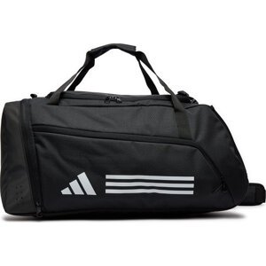 Taška adidas Essentials 3-Stripes Duffel Bag IP9863 Black/White