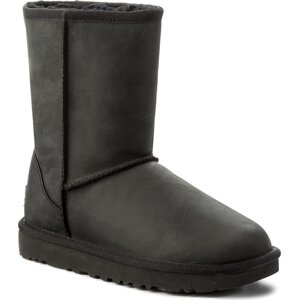 Sněhule Ugg Classic Short Leather 1016559 W/Blk