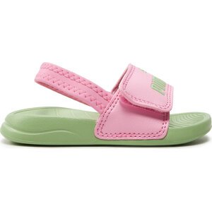 Sandály Puma Popcat 20 Backstrap Ac Inf 373862-20 Pink Lilac/Pure Green