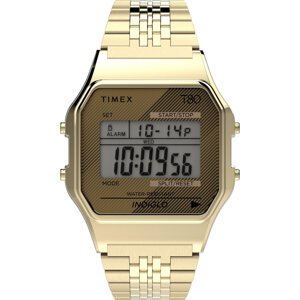 Hodinky Timex T80 TW2R79200 Gold/Gold