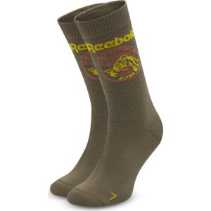 Klasické ponožky Unisex Reebok CL Outdoor Sock HD9946 Khaki