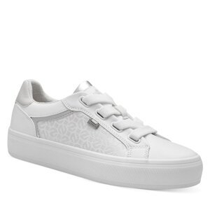 Sneakersy s.Oliver 5-23644-42 White/Silver 193