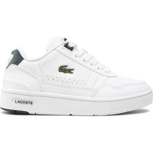 Sneakersy Lacoste T-Clip 0121 1 Suc 7-42SUC00041R5 Wht/Dk Grn