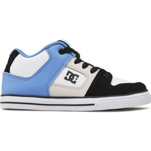 Sneakersy DC Pure Mid ADBS300377 Black/Blue/Grey XKBS
