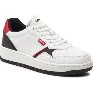 Sneakersy Levi's® VUNI0091S-0239 White Black Red