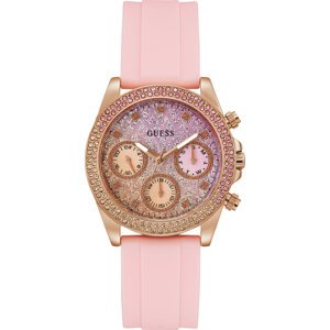 Hodinky Guess Crystal GW0032L4 Pink/Gold