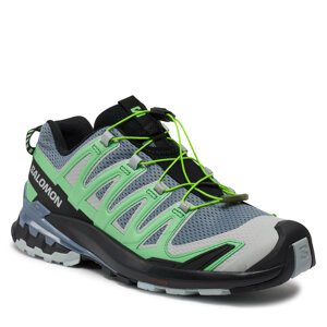 Sneakersy Salomon Xa Pro 3D V9 L47271900 Flint Stone / Green Gecko / Black