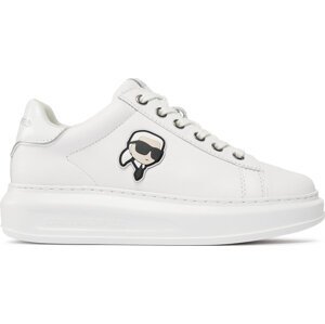 Sneakersy KARL LAGERFELD KL62530N White Lthr/Mono 01W