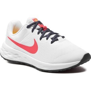 Boty Nike Revolution 6 Nn (Gs) DD1096 101 White/Sea Coral/Gridiron