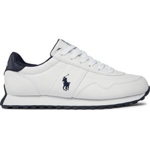 Sneakersy Polo Ralph Lauren RF104317 White Tumbled W/ Navy Pp