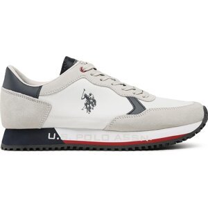 Sneakersy U.S. Polo Assn. Cleef CLEEF001A WHI-DBL09