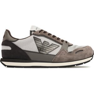 Sneakersy Emporio Armani X4X537 XN730 T411 Mud/Gunme/Beige/Mili