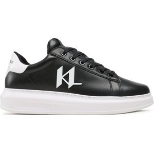 Sneakersy KARL LAGERFELD KL52515A Black Lthr