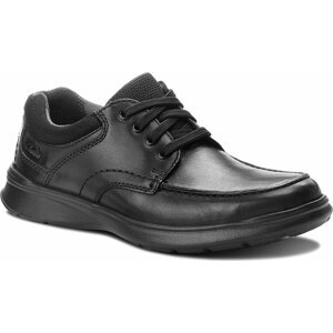 Polobotky Clarks Cotrell Edge 261373857 Blk Smooth Leather