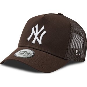Kšiltovka New Era New York Yankees League Essential 60284919 Dark Brown/ White
