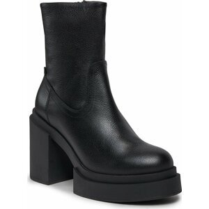 Polokozačky Bronx Ankle boots 34292-U Black 01