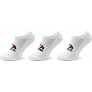Sada 3 párů kotníkových ponožek unisex Ellesse Rebi Trainer SBMA2300 White 908