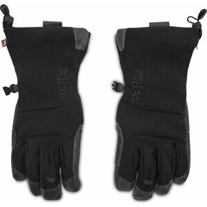 Pánské rukavice Rab Baltoro Glove QAH-66-BL-S Black