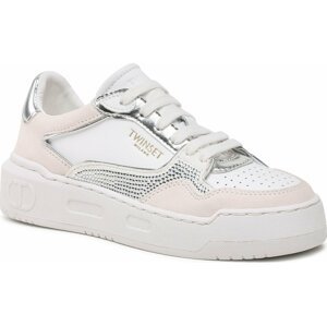 Sneakersy TWINSET 232TCP250 Bianco Ottico 00001