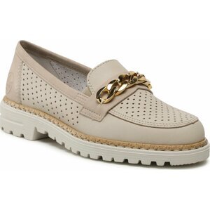 Polobotky Rieker 54852-60 Beige