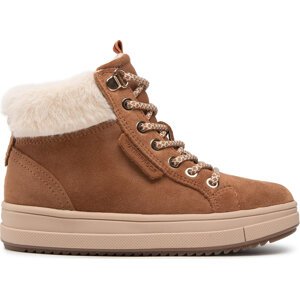 Kotníková obuv Geox J Rebecca G. Wpf A J26CVA 00022 C6627 S Whisky