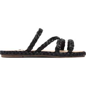 Espadrilky Manebi Rope Sandals S 3.7 Y0 Black Raffia Rope