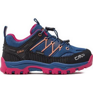 Trekingová obuv CMP Kids Rigel Low Trekking Wp 3Q54554 Ocean-Fuxia 18MR