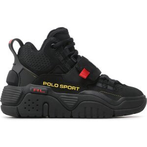Sneakersy Polo Ralph Lauren PS100 809846180001 Black/Rl Red/Canary Yellow