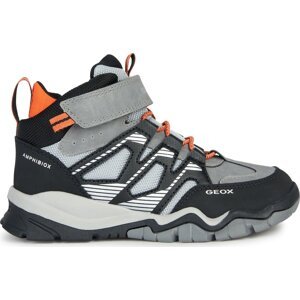 Sneakersy Geox J Montrack Boy B Abx J26HBC 0FUME C0036 S Šedá