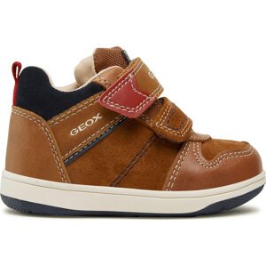 Kotníková obuv Geox B New Flick B. A B161LA 022ME C6381 M Lt Brown/Navy