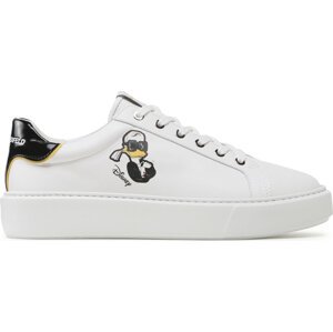 Sneakersy KARL LAGERFELD KL95223D White Lthr