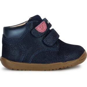 Kotníková obuv Geox B Macchia Girl B164PC 07722 C4021 Tmavomodrá