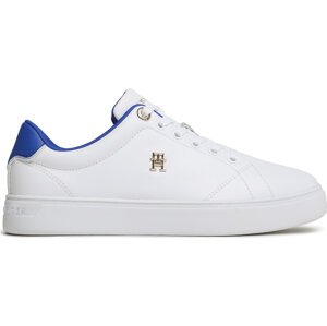 Sneakersy Tommy Hilfiger Elevated Essential Court FW0FW07377 White YS