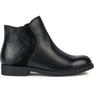 Kotníková obuv Geox J Agata Girl Wpf J36HZA 04377 C9999 D Black