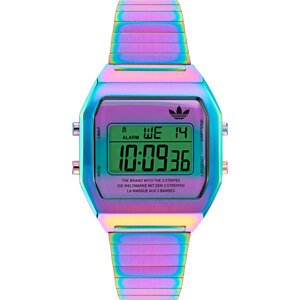 Hodinky adidas Digital Two AOST24057 Multicolor